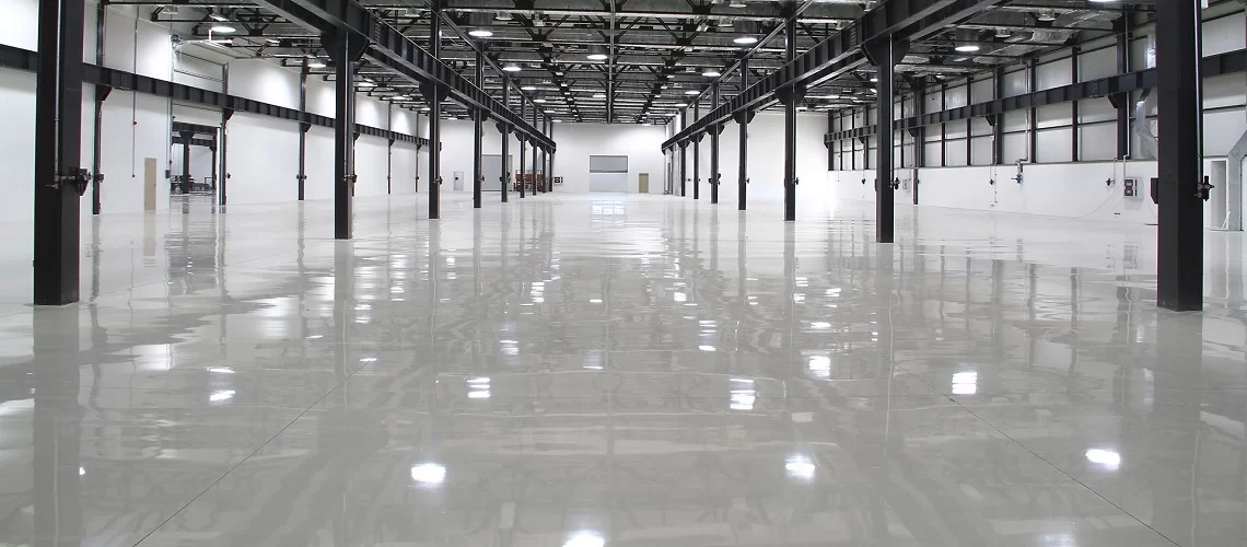 Antalya depo saha betonu uygulaması
